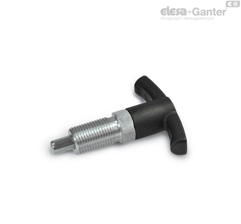 GN 817.4-NI Indexing Plungers Indexing plungers, Stainless Steel